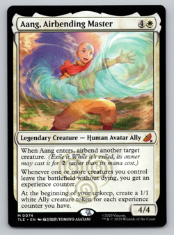 Aang, Airbending Master - MTG Avatar: The Last Airbender TLA - Image 1