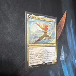 Mtg Aang, Swift Savior - Avatar The Last Airbender + Bonus Foils - Image 4