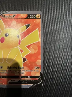 Pokemon TCG Pikachu Lightning Blast Card 157/172 - Image 1