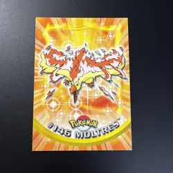 Pokemon Topps Series 3 Blue Logo Non Holo #146 Moltres NM - Image 1