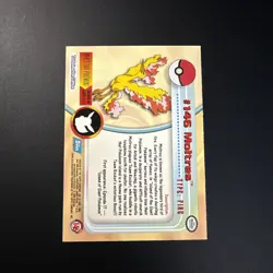 Pokemon Topps Series 3 Blue Logo Non Holo #146 Moltres NM - Image 2