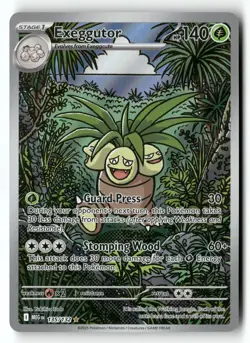 Exeggutor 135/132 ME01: Mega Evolution Pokemon TCG NM - Image 1