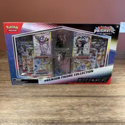 Pokemon TCG: Prismatic Evolutions Premium Figure Collection Factory Sealed Box - Image 1