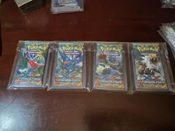 Pokemon TCG - XY Furious Fist - 4 Packs - Full Art Work Set - Image 1