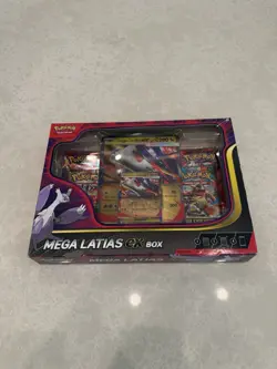 Pokemon TCG Mega Evolution Mega Latias EX Box - Factory Sealed - Image 1
