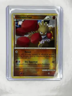 2010 Pokemon TCG Undaunted - Hitmonchan - Reverse Holo - 51/90 - LP - Image 1