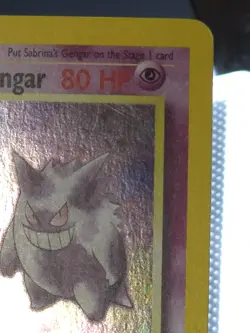 ??? Pokemon TCG Rare Holo Card Sabrina's Gengar, NH Haunter & Gastly Set ??? - Image 4