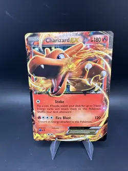 2014 Pokemon XY Flashfire Charizard EX 11/106 Holo Ultra Rare - Image 1