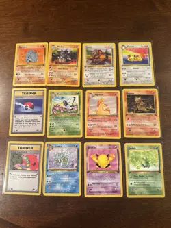 Pokemon TCG Bulk 1st Edition Jungle, Fossil, Sets WOTC VTG 1999 (x12 Cards) - Image 1