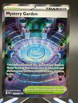 2025 Pokemon Mega Evolution MEG EN Mystery Garden Ultra Rare #172/132 - Image 1