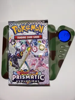 21.9g Heavy Prismatic Evolutions Booster Pack Pokemon TCG -Umbreon Artwork NEW - Image 1