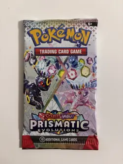 21.9g Heavy Prismatic Evolutions Booster Pack Pokemon TCG -Umbreon Artwork NEW - Image 2