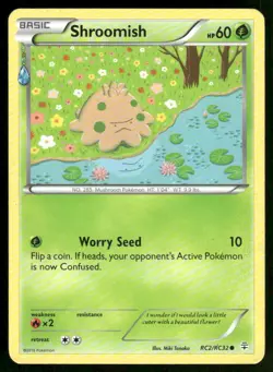 Pokemon Tcg Shroomish #RC2 Pokemon Generations LP - Image 1