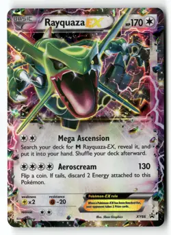 Rayquaza EX XY66 XY Promos Pokemon TCG NM - Image 1