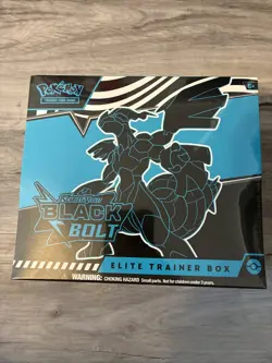 Pokemon TCG Scarlet & Violet: Black Bolt - Elite Trainer Box ETB - SEALED NEW - Image 1