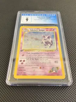Sabrina's Gengar Pokemon 2000 Gym Heroes 1st Edition 14/132 Holo CGC 9 MINT - Image 4