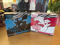 Pokemon TCG White Flare and Black Bolt Elite Trainer Box ETB Pair SEALED - Image 1