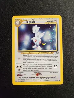 Pokemon TCG Togetic Neo Genesis 16/111 Holo Unlimited Holo Rare - Image 1