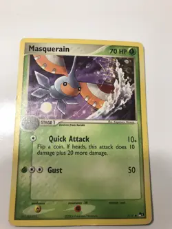 POKEMON MASQUERAIN 7/17 POP SERIES ONE 2004 NEAR MINT - Image 1