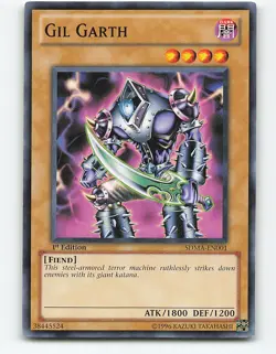 Gil Garth #SDMA-EN001 1st Edition Yugioh Card - Image 1