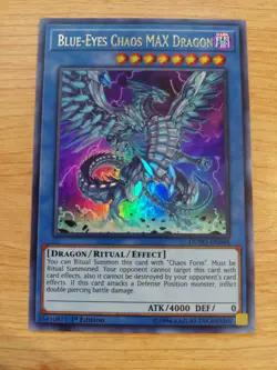 Blue-Eyes Chaos MAX Dragon - DUPO-EN048 - Near Mint NM - Ultra Rare - Image 1