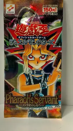 YUGIOH, Pharaohs Servant Pack, New, Japanese Print, Konami - Image 1