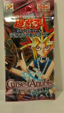 YUGIOH, Curse of Anubis Pack, Japanese Print, New, Konami, $ 9.99 - Image 1