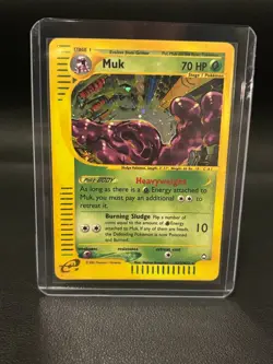 Muk Pokemon Card TCG ENG E-Series Aquapolis H17/H32 Holo Rare Vintage - Image 1