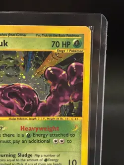 Muk Pokemon Card TCG ENG E-Series Aquapolis H17/H32 Holo Rare Vintage - Image 3