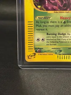 Muk Pokemon Card TCG ENG E-Series Aquapolis H17/H32 Holo Rare Vintage - Image 5