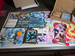 Pokemon Card Lot 90 IR Ex V/VMax/VStar Hits Sleeves Booster - Image 2