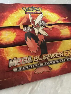 Pokemon Trading Card Game Playmat TCG Mega Blaziken EX Premium Collection 2015 - Image 2