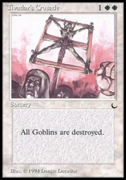 Tivadar's Crusade - Light Play MTG The Dark - Image 1