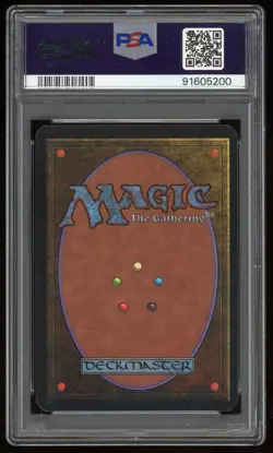 1993 MTG Magic the Gathering Card Alpha Samite Healer PSA 8 TCG - Image 2