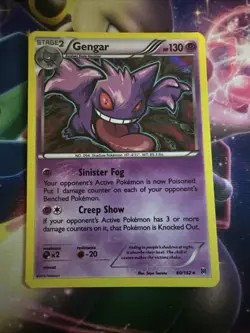 Gengar Holo Rare Card Pokemon TCG XY Breakthrough 60/162 LP-NM - Image 1