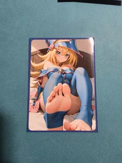 Beautiful Waifu Card -Dark Magician Girl-Goddess ACG Custom DIY Fan Art Card - Image 1