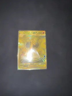 Charizard X Ex 130/094 Phantasmal Flames Mega Hyper Rare Gold Pokemon Card - Image 1