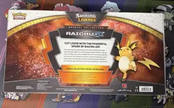 Pokemon Card Shining Legends Raichu GX Special Collection Box SEALED Sun & Moon - Image 2