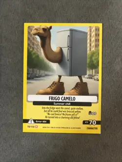 SKIFIDOL ITALIAN BRAINROT UNIVERSE FRIGO CAMELO PSICHEDELICO 2025 CARDS 78/150 - Image 1