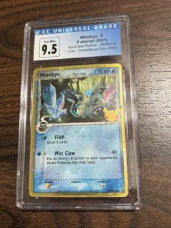 Mimikyu (Delta Species) SWSH136 SWSH: Sword & Shield Promo Cards Holo CGC 9.5 - Image 1