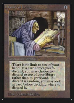 Library of Leng Collectors' Edition NM CARD ABUGames - Image 1