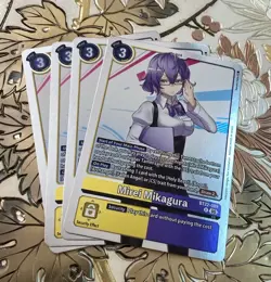 Digimon Card Game Playset Mirei Mikagura BT22-089 R Cyber Eden - Image 1