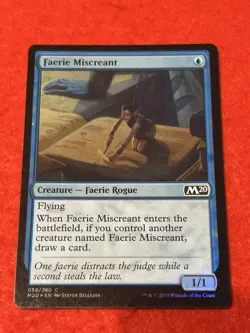 MTG Faerie Miscreant Foil 58/280 - Image 1