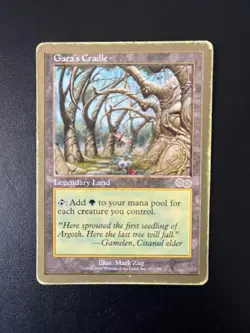 MTG- Gaea's Cradle x1 - 1999 Tokyo World Championship Deck - Image 1
