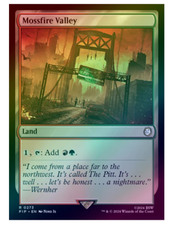 Mossfire Valley - Foil Fallout MTG - Image 1