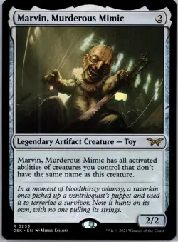 Marvin, Murderous Mimic Duskmourn: House of Horror Regular NM R 0253 - Image 1