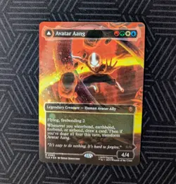 Avatar Aang (Raised Foil) M 0363 Magic: The Gathering Avatar The Last Airbender - Image 2