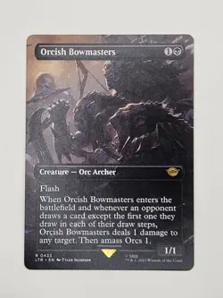 Orcish Bowmasters (Borderless) Universes Beyond: the Lord of the Rings - Image 1