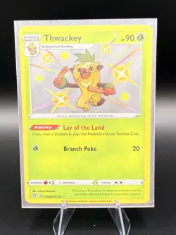 Thwackey SV005/SV122 Shiny Vault Holo Pokemon 2021 Shining Fates - NM - Image 1