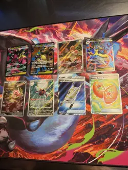 Lot Of 8 Mega Evolution Pokemon Cards Full Art And More All Pack Fresh Near Mint - Image 1